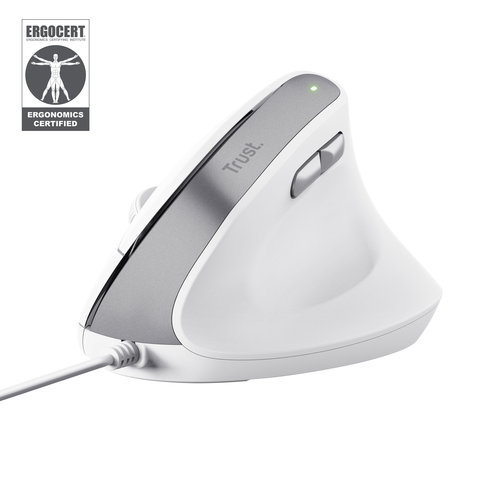 BAYO II ERGONOMIC MOUSE WHT -