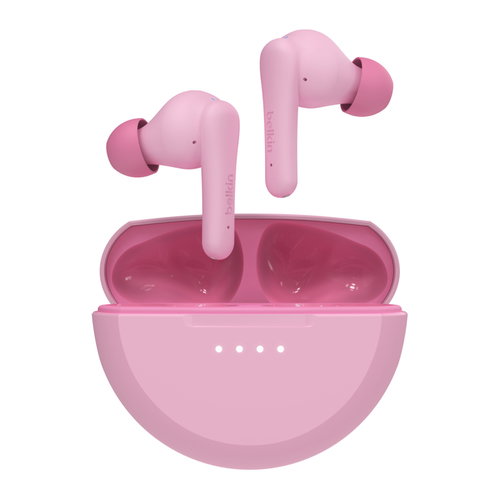 BELKIN SOUNDFORM NANO2 WIRELESS - IN-EAR HEADPHONES FOR KIDS-PINK