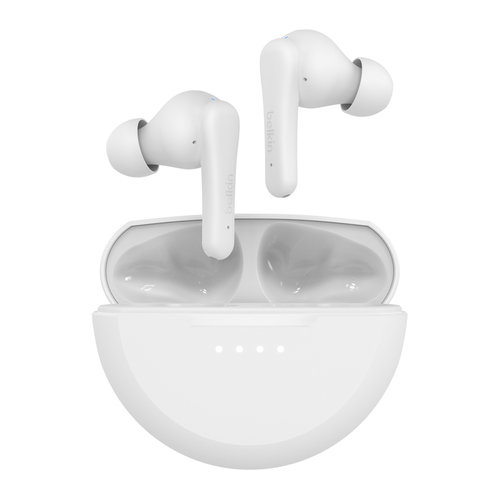 BELKIN SOUNDFORM RHYTHM TRUE - WIRELESS IN-EAR HEADPHONES-WHITE