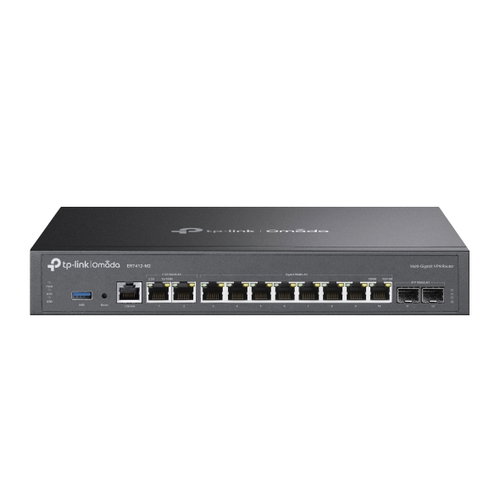 OMADA MULTI-GIGABIT VPN ROUTER - 2X 2.5G WAN 2X SFP WAN 8X 1G LAN