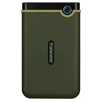 External HDD TRANSCEND StoreJet 2TB USB 3.0 Colour Green TS2TSJ25M3G
