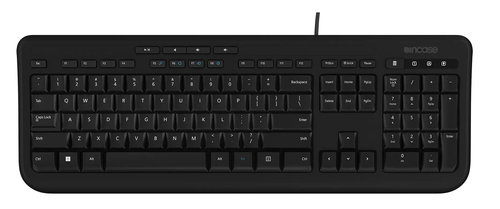 WIRED KEYBOARD 600 EN-UK LAYOUT - QWERTY BLACK UK LAYOUT