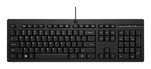 HP 125 G2 USB WD KEYBOARD - INTL ENGLISH