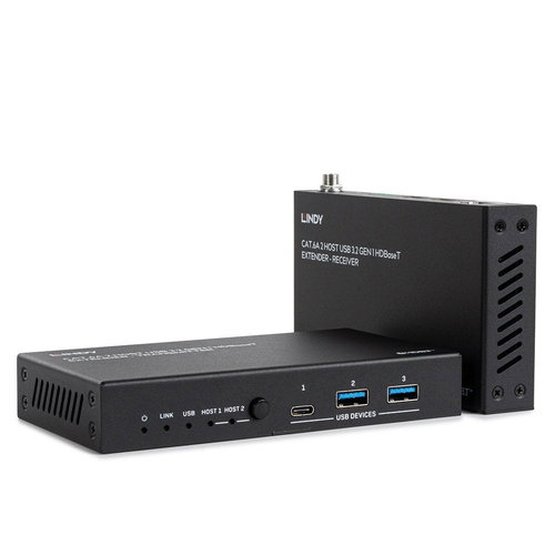 100M CAT.6A 2 HOST USB 3.2 - GEN 1 HDBASET EXTENDER