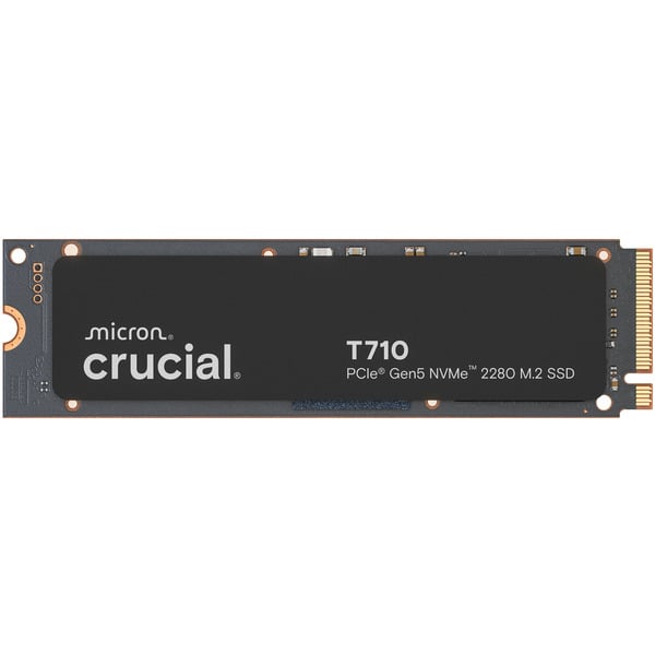 Crucial T710 2 TB, SSD - PCIe 5.0 x4, NVMe 2.0, M.2 2280