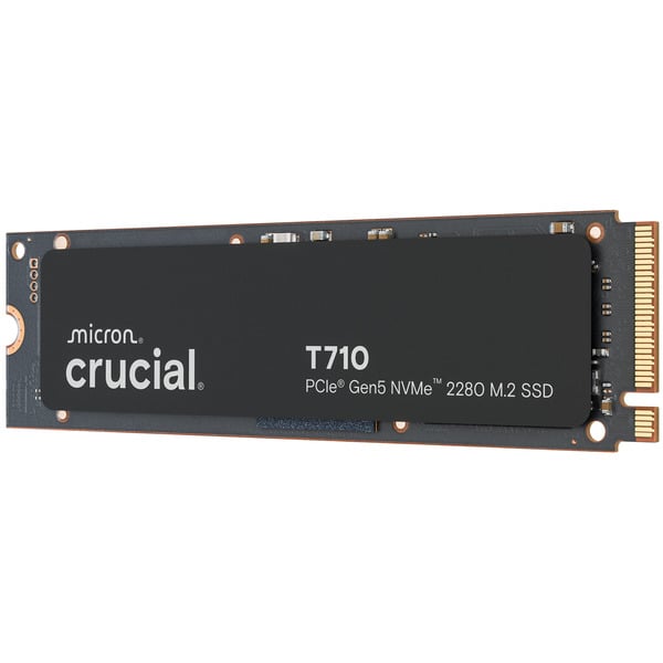 Crucial T710 2 TB, SSD - PCIe 5.0 x4, NVMe 2.0, M.2 2280