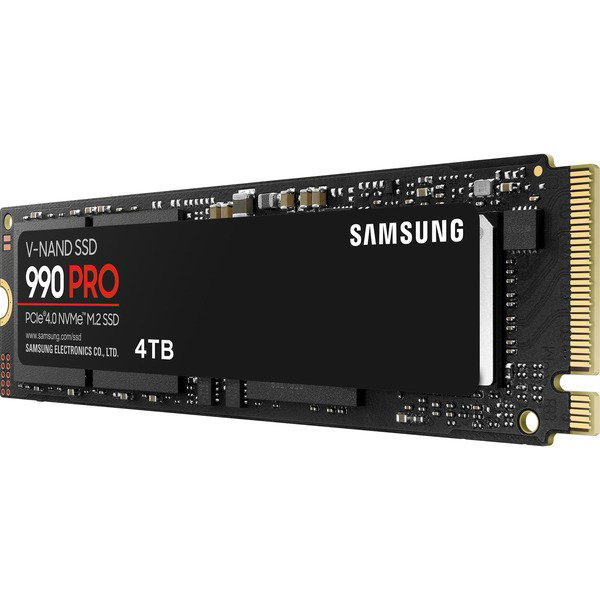 Samsung 990 PRO 4 TB, SSD - PCIe 4.0 x4, NVMe 2, M.2 2280, intern