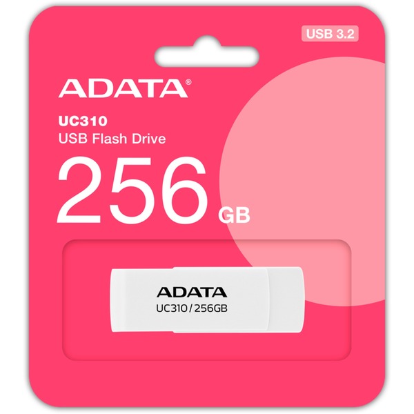 ADATA UC310 256 GB, USB-Stick - white, USB-A 3.2 Gen 1