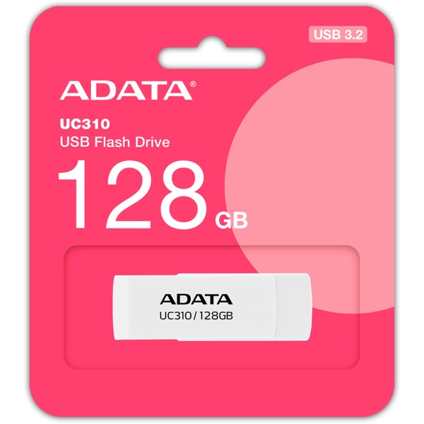ADATA UC310 128 GB, USB-Stick - white, USB-A 3.2 Gen 1
