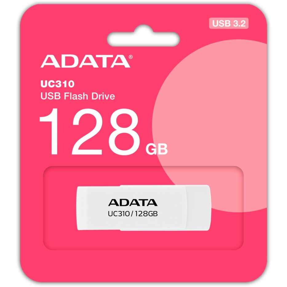 ADATA UC310 128 GB, USB-Stick - white, USB-A 3.2 Gen 1