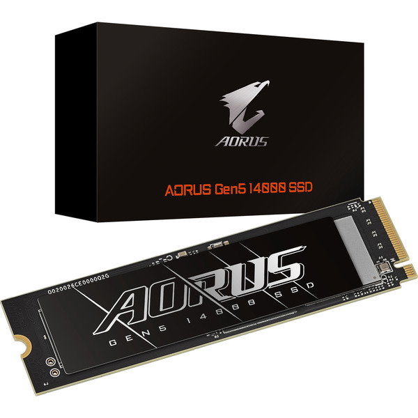 GIGABYTE AG514K4TB 4 TB, SSD - black, PCIe 5.0 x4, NVMe 2.0, M.2 2280