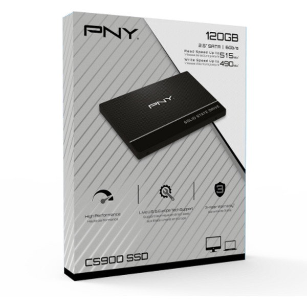 PNY CS900 1 TB, SSD - SATA-III 6Gb/s