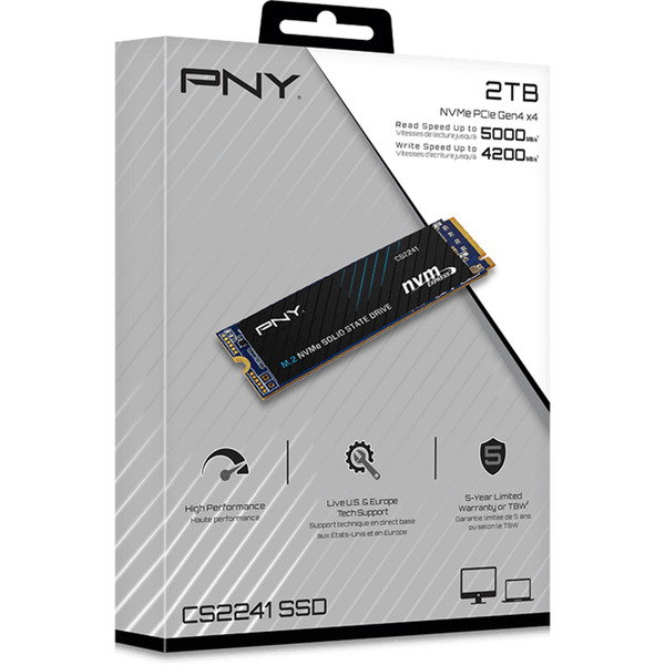 PNY CS2241 2 TB, SSD - PCIe Gen4 x4