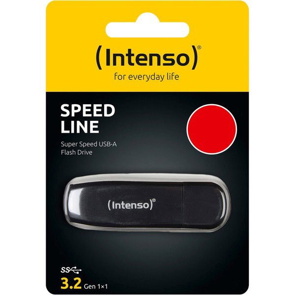 Intenso Speed Line 512 GB, USB-Stick - black, USB-A 3.2 Gen 1
