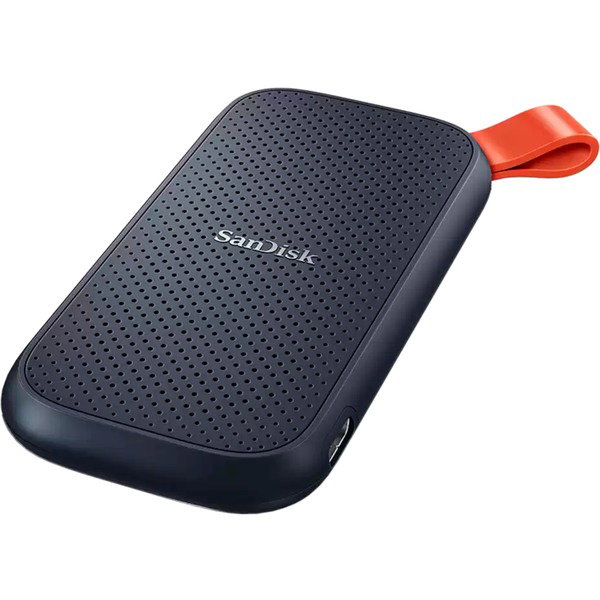 SanDisk Portable SSD 2 TB, Externe SSD - anthracite, USB-C 3.2 Gen 2 (10 Gbit/s)
