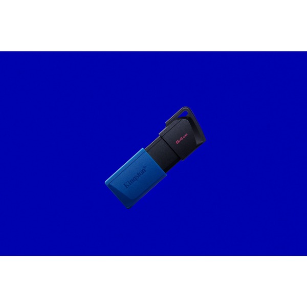Kingston DataTraveler Exodia M 64 GB, USB-Stick - blue/black, USB-A 3.2 Gen 1