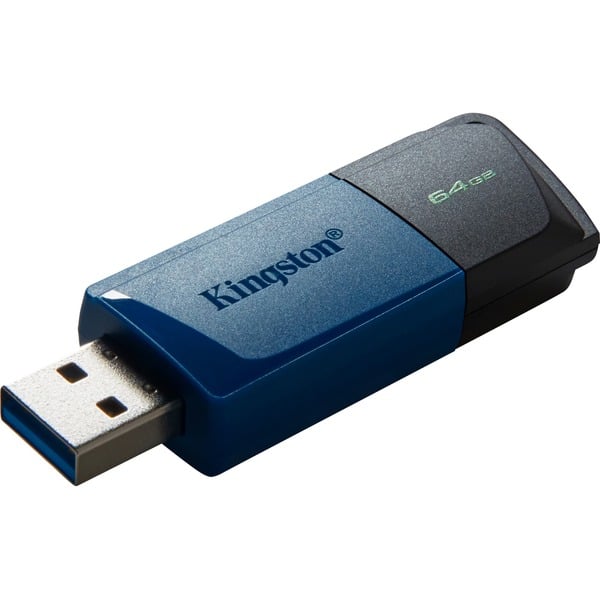 Kingston DataTraveler Exodia M 64 GB, USB-Stick - blue/black, USB-A 3.2 Gen 1, 2 Stck
