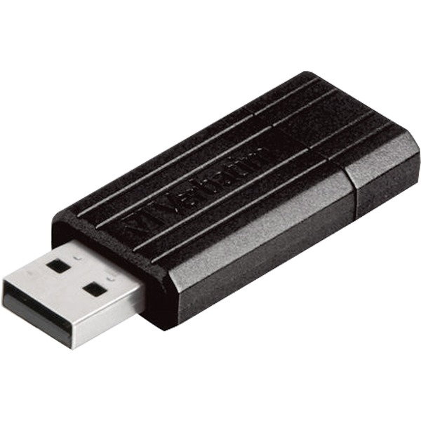 Verbatim Pin Stripe 8 GB, USB-Stick - black