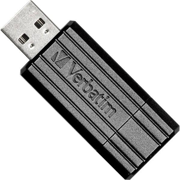 Verbatim Pin Stripe 16 GB, USB-Stick - black
