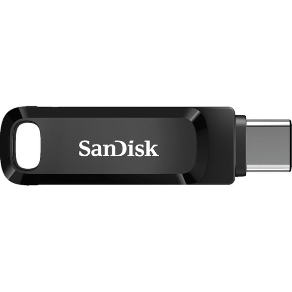 SanDisk Ultra Dual Drive Go 32 GB, USB-Stick - black, USB-A 3.2 Gen 1, USB-C 3.2 Gen 1