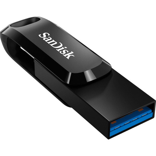 SanDisk Ultra Dual Drive Go 256 GB, USB-Stick - black, USB-A 3.2 Gen 1, USB-C 3.2 Gen 1