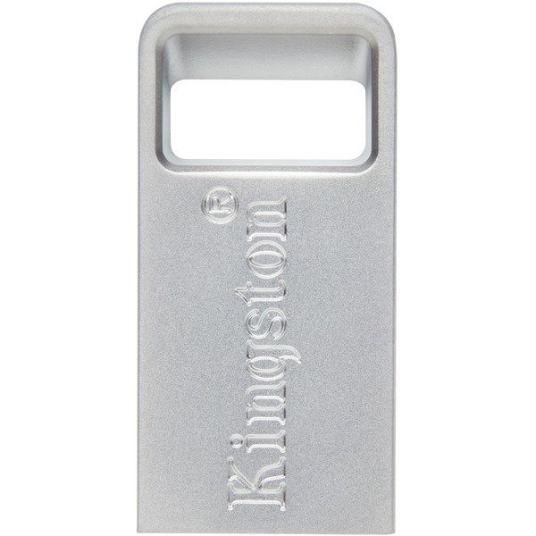 Kingston DataTraveler Micro 256 GB, USB-Stick - silver, USB-A 3.2 Gen 1