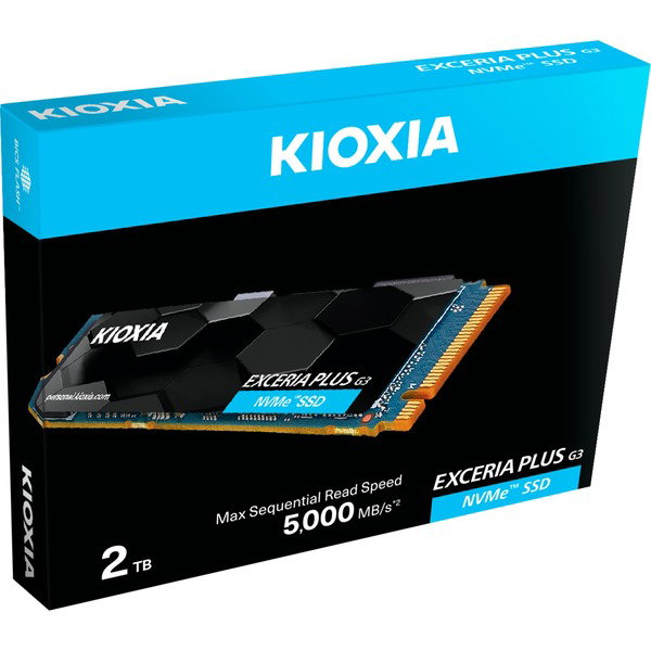 Kioxia Exceria Plus G3 2 TB, SSD - PCIe 4.0 x4, M.2 2280