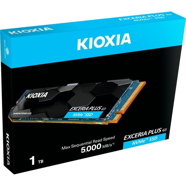 Kioxia Exceria Plus G3 1 TB, SSD - PCIe 4.0 x4, M.2 2280