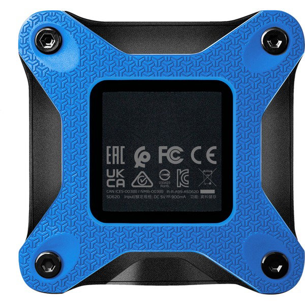 ADATA SD620 1 TB, Externe SSD - blue, Micro-USB-B 3.2 Gen 2 (10 Gbit/s)