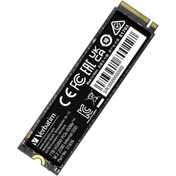 Verbatim Vi5000 1 TB, SSD - PCIe 4.0 x4 NVMe M.2 2280