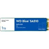 WD Blue SA510 1 TB, SSD - blue/white, SATA 6 Gb/s, M.2 2280