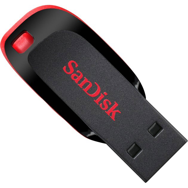 SanDisk Blade 16 GB, USB-Stick - black