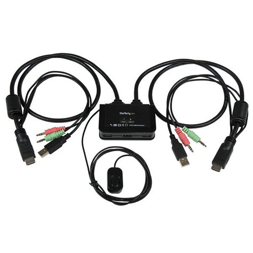 2 PORT HDMI CABLE KVM SWITCH - IN