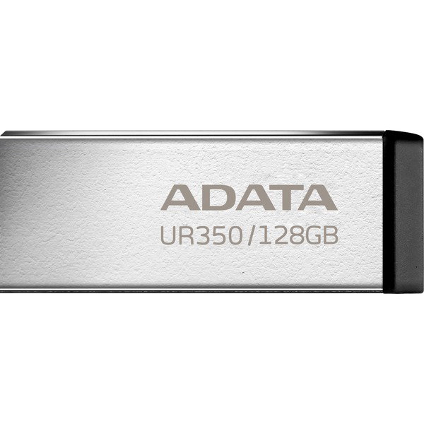 ADATA UR350 128 GB, USB-Stick - nickel/black, USB-A 3.2 Gen 1 (5 Gbit/s)