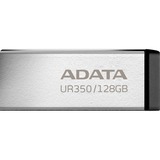 ADATA UR350 128 GB, USB-Stick - nickel/black, USB-A 3.2 Gen 1 (5 Gbit/s)