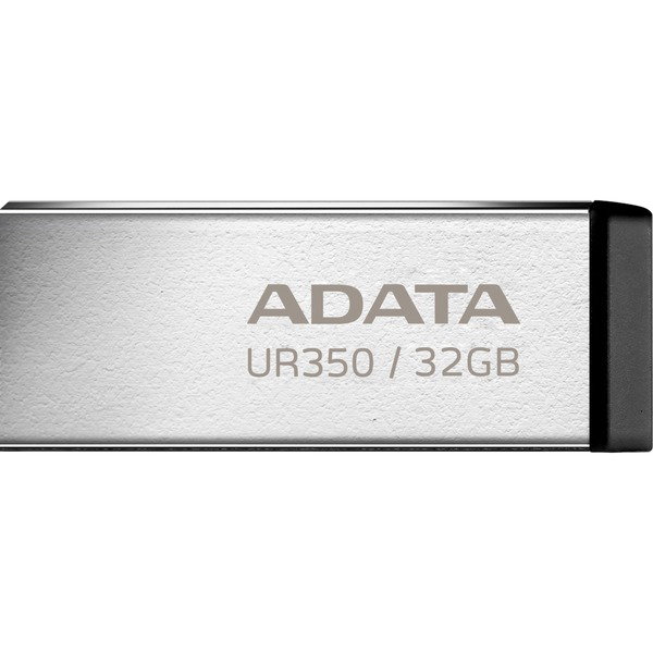 ADATA UR350 32 GB, USB-Stick - nickel/black, USB-A 3.2 Gen 1 (5 Gbit/s)