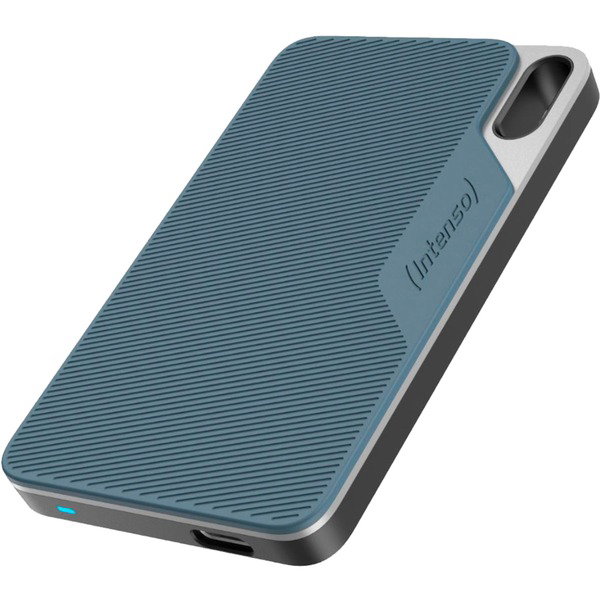 Intenso Externe SSD TX100 250 GB - bluegray, USB-A 3.2 Gen 1 (5 Gbit/s)