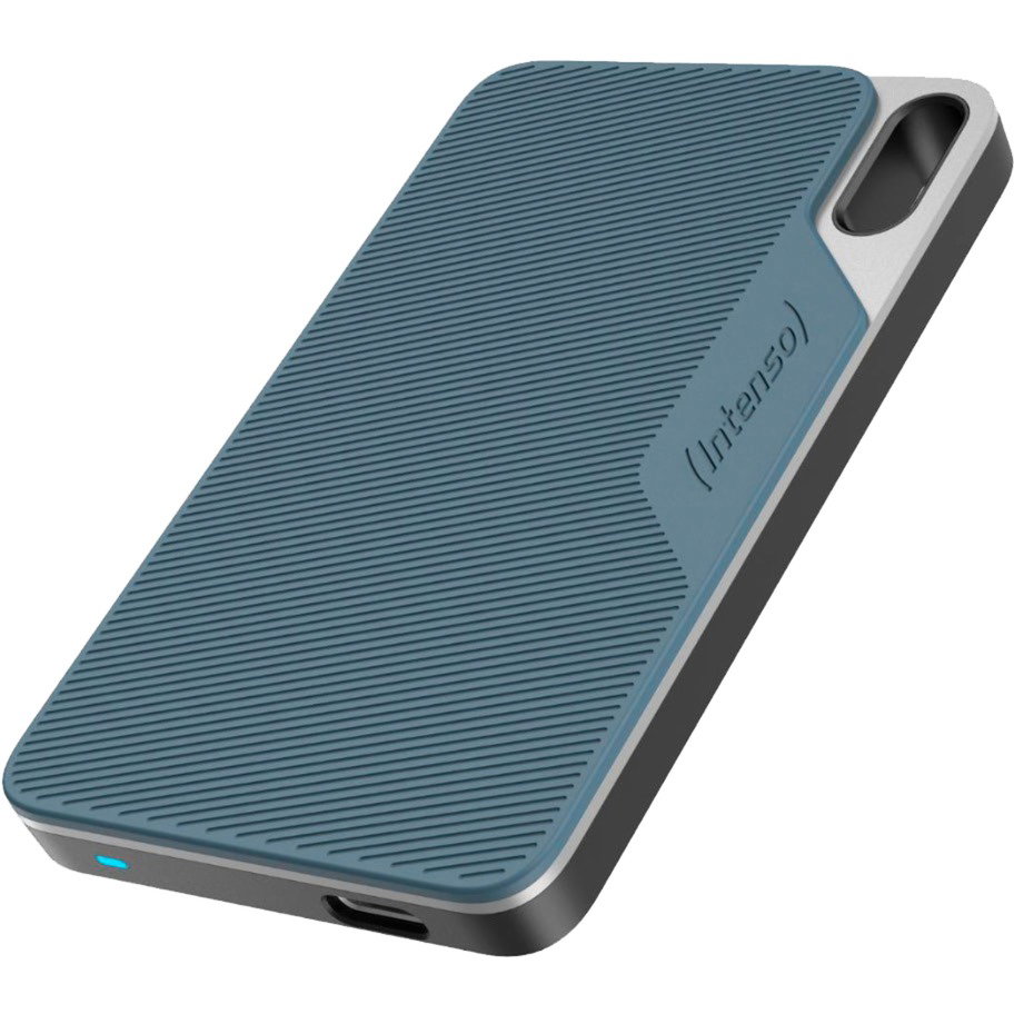 Intenso Externe SSD TX100 250 GB - bluegray, USB-A 3.2 Gen 1 (5 Gbit/s)