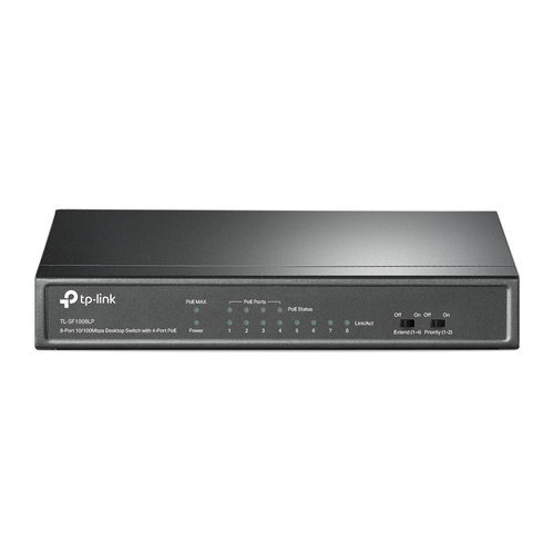 4-PORT POE FE DESKTOP SWITCH - .