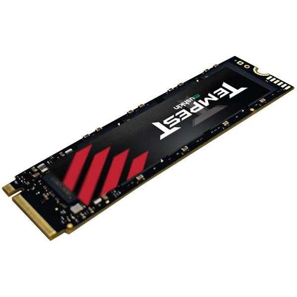 Mushkin Tempest 256 GB, SSD - black, PCIe 3.0 x4, NVMe 1.4, M.2 2280