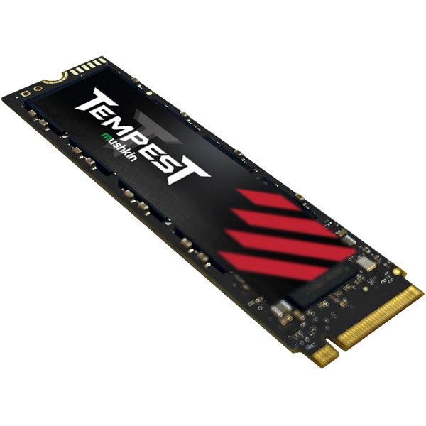 Mushkin Tempest 256 GB, SSD - black, PCIe 3.0 x4, NVMe 1.4, M.2 2280