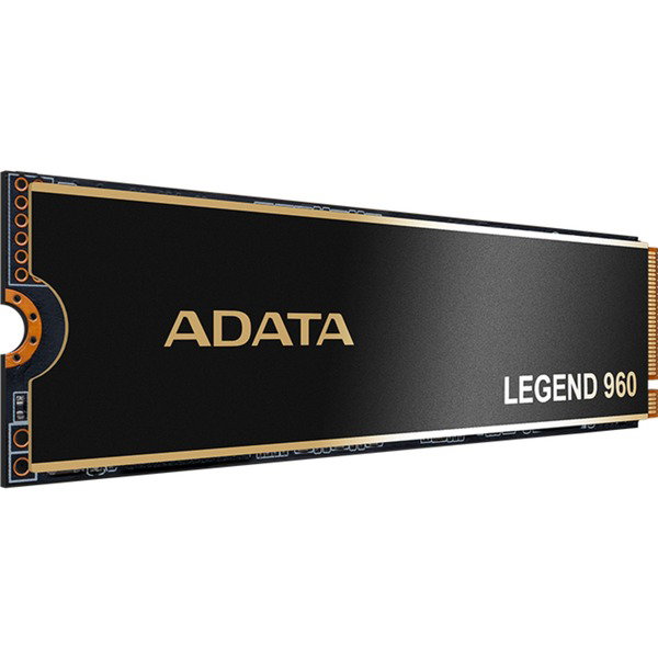 ADATA LEGEND 960 2 TB, SSD - darkgray/gold, PCIe 4.0 x4, NVMe 1.4, M.2 2280