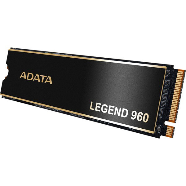 ADATA LEGEND 960 2 TB, SSD - darkgray/gold, PCIe 4.0 x4, NVMe 1.4, M.2 2280