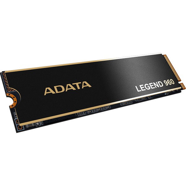 ADATA LEGEND 960 2 TB, SSD - darkgray/gold, PCIe 4.0 x4, NVMe 1.4, M.2 2280