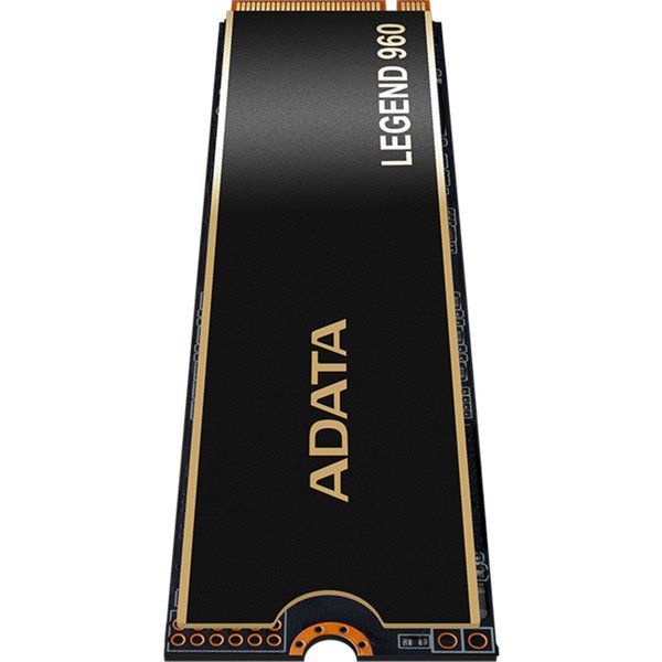 ADATA LEGEND 960 2 TB, SSD - darkgray/gold, PCIe 4.0 x4, NVMe 1.4, M.2 2280