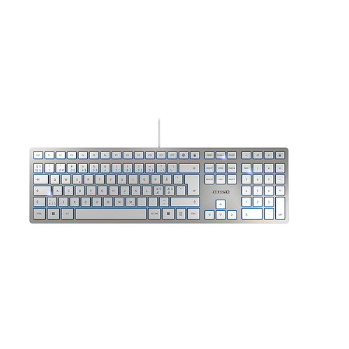 CHERRY KC 6000 SLIM - PAN-NORDIC SILVER WHITE