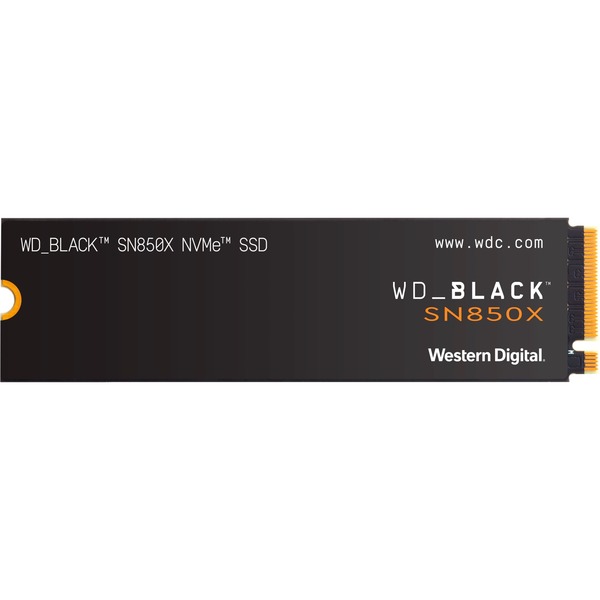 WD Black SN850X NVMe SSD 1 TB - black, PCIe 4.0 x4, NVMe, M.2 2280