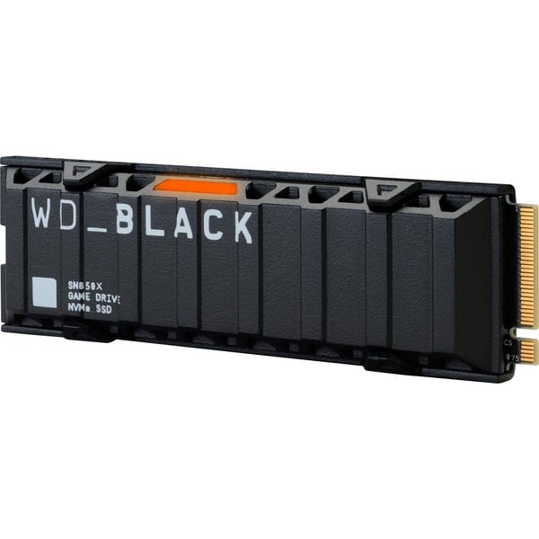 WD Black SN850X NVMe SSD 1 TB - black, PCIe 4.0 x4, NVMe, M.2 2280, Khlkrper
