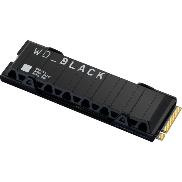 WD Black SN850X NVMe SSD 1 TB - black, PCIe 4.0 x4, NVMe, M.2 2280, Khlkrper