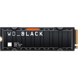 WD Black SN850X NVMe SSD 1 TB - black, PCIe 4.0 x4, NVMe, M.2 2280, Khlkrper